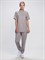 Костюм женский Сити-002 (тк.Смесовая,145) MedLine, св.серый - фото 13790894